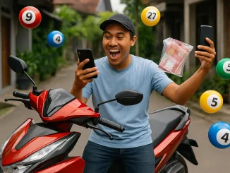 Pasang Angka Togel Online Iseng, Pulang Bawa Motor Baru!